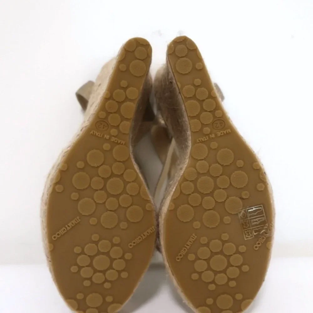 Jimmy Choo Phoenix Platform Espadrille Wedge - Picture 12 of 12